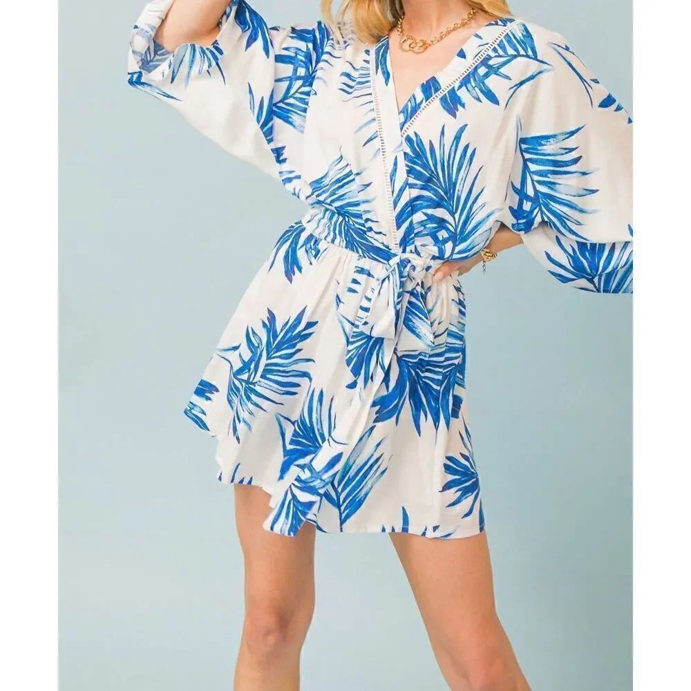 New FLYING TOMATO LUSH LOOKS VACATION ROMPER